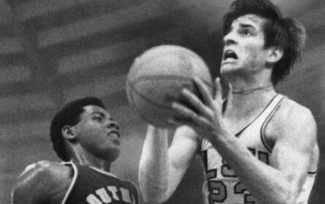 
Pete Maravich, who averaged 44.2 points per game during his college career, shoots for LSU during a 1969 game against Southern California. A few days later, Maravich scored 49 in a win against Clemson that came in Charlotte. 
