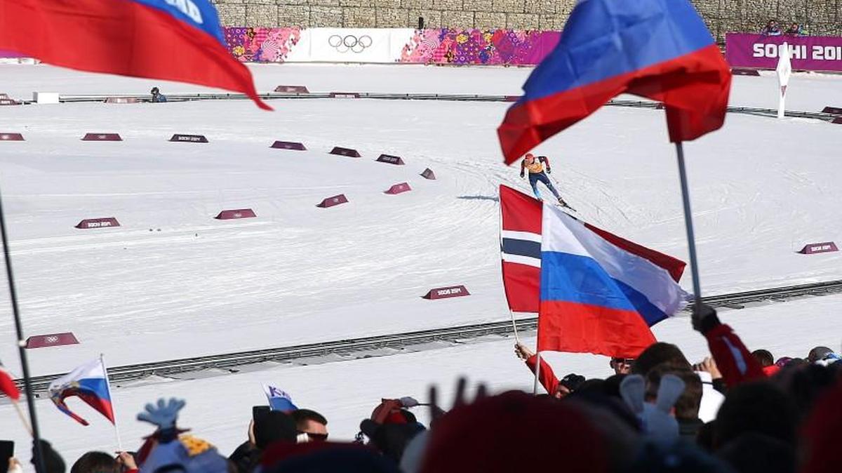 Alexander Legkov of Russia during the men's cross country 4x10 relay at the Laura Cross-country Ski & Biathlon Center during the Sochi 2014 Winter Olympics in Krasnaya Polyana, Russia, Feb. 16, 2014. Dozens of Russian athletes at the games, including at least 15 medal winners, were part of a state-run doping program, according to the director of the country’s antidoping laboratory at the time. Legkov is among several Olympic champions listed on a spreadsheet, provided by the sports ministry before the Sochi Games, that outlined the government’s doping plan.