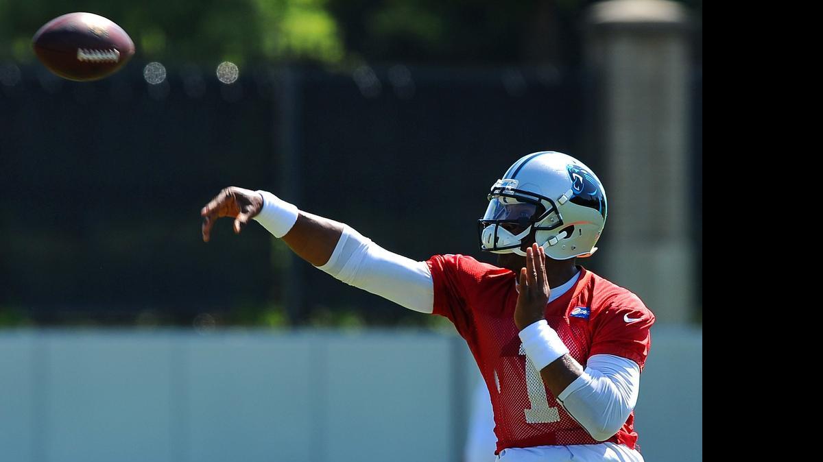 
Cam Newton spent the week in Australia learning Australian Rules Football as part of a player exchange program with Gatorade. 
